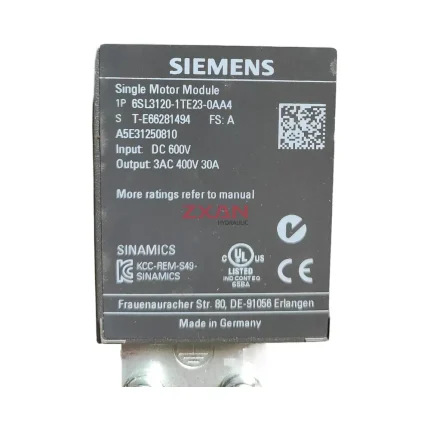 Siemens 6SL3120-1TE23-0AA4