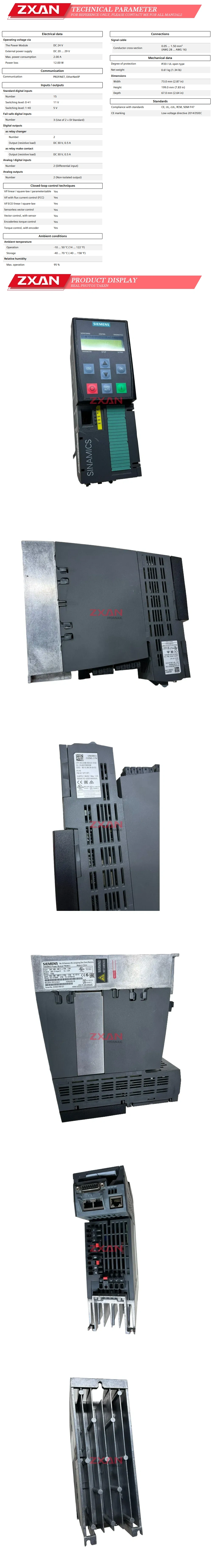 Siemens 6SL3246-0BA22-1FA0 Description