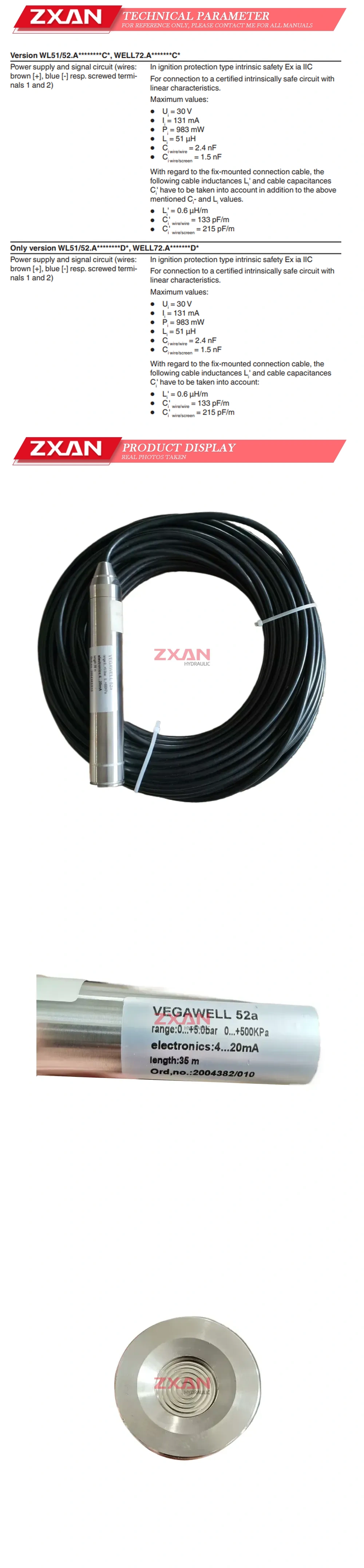 VEGAWELL 52a Liquid level probe Description