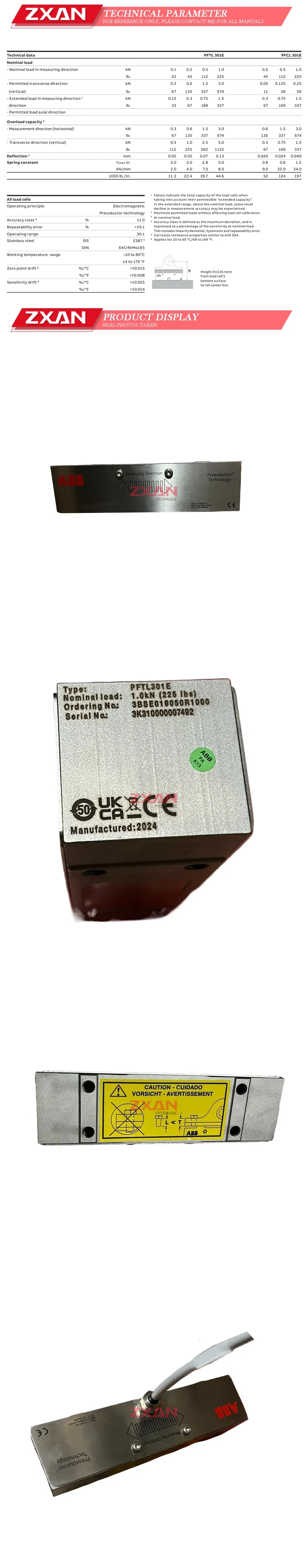 ABB PFTL301E Description