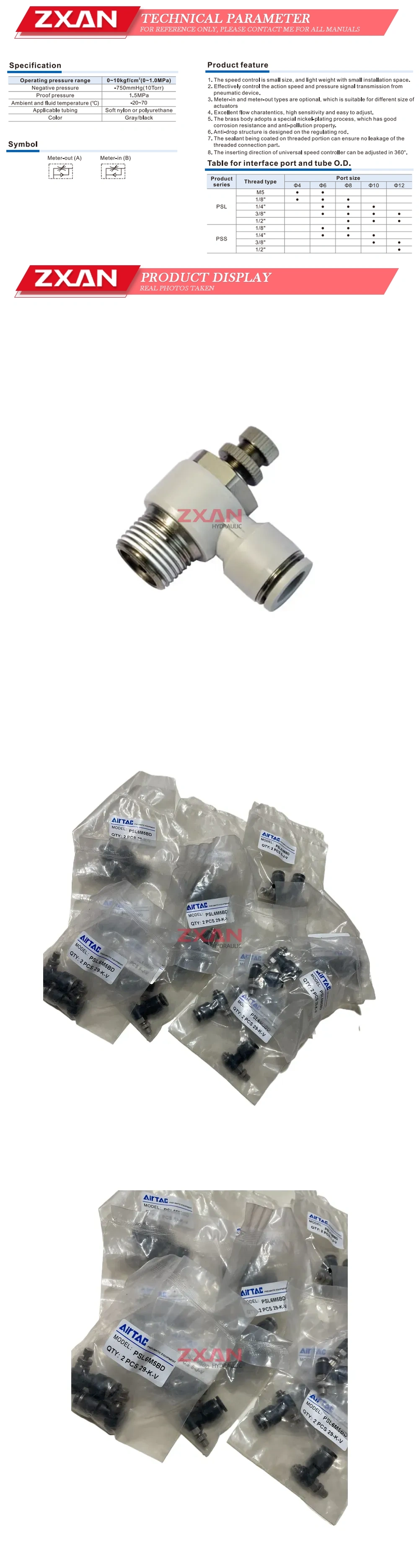 Airtac PSL6M5BD Description