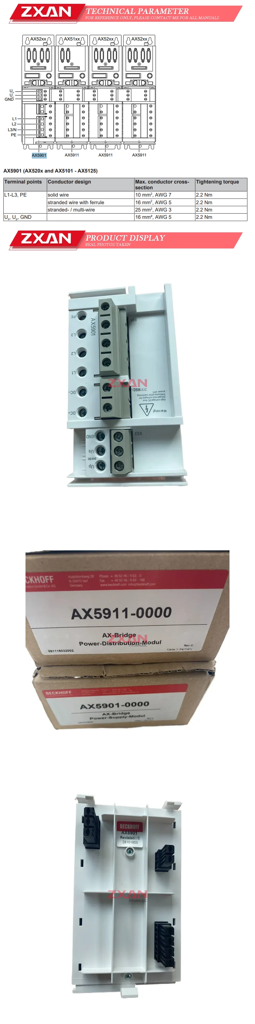 BECKHOFF AX5901-0000 Description