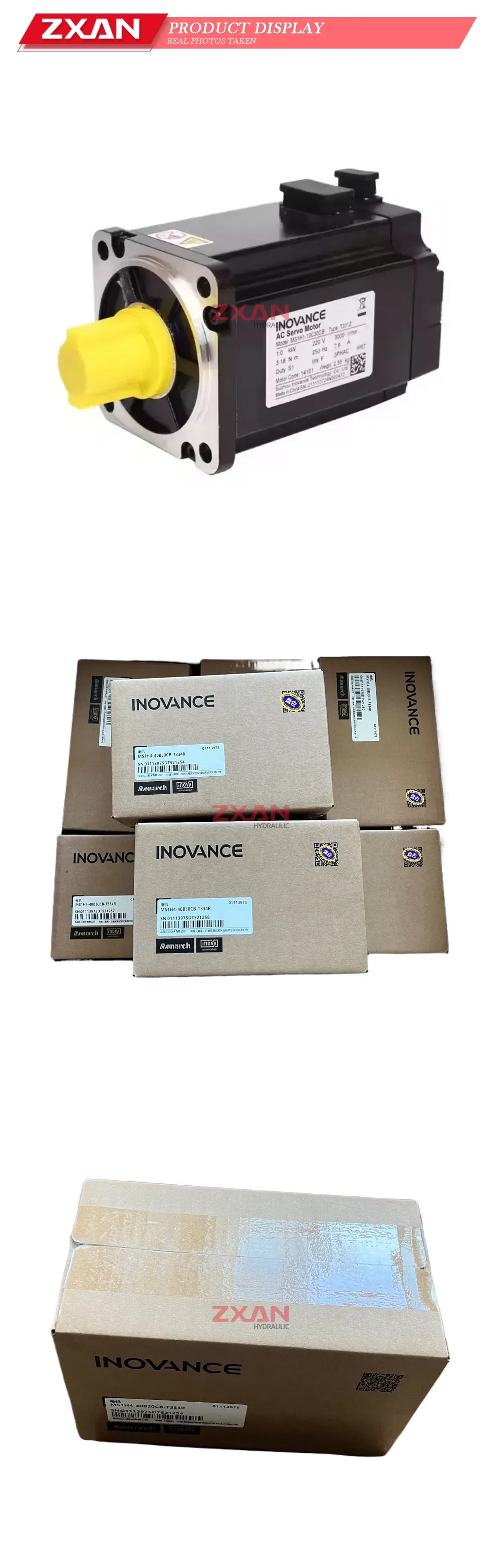 INOVANCE MS1H4-40B30CB-T334R Description