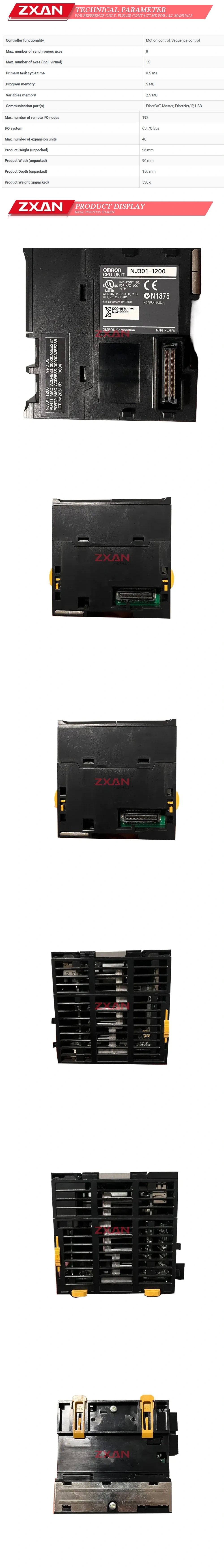 Omron NJ301-1200 Description