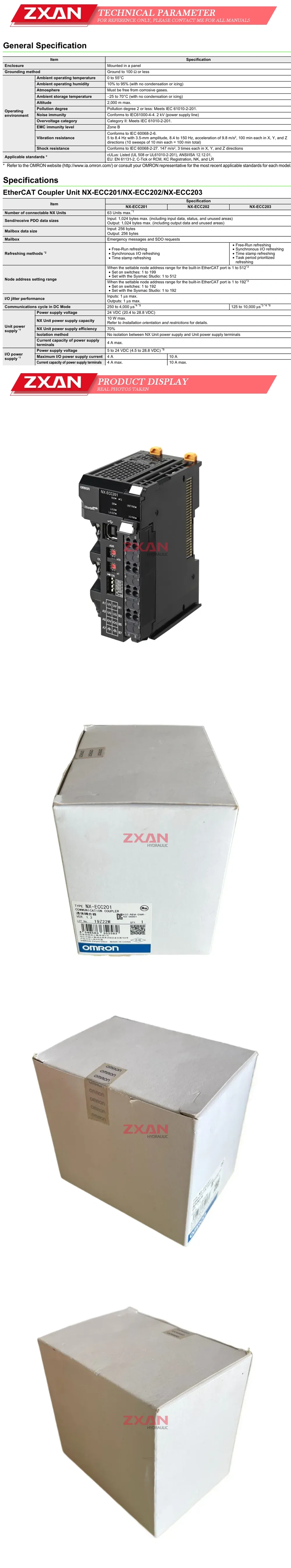 Omron NX-ECC201 Description
