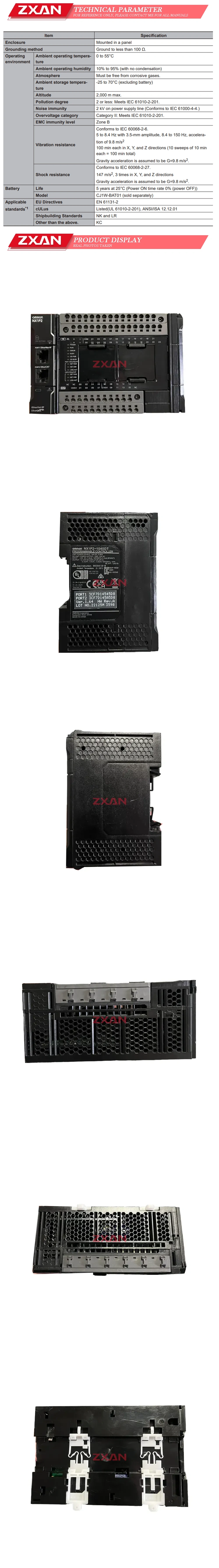 Omron NX1P2-1040DT Description