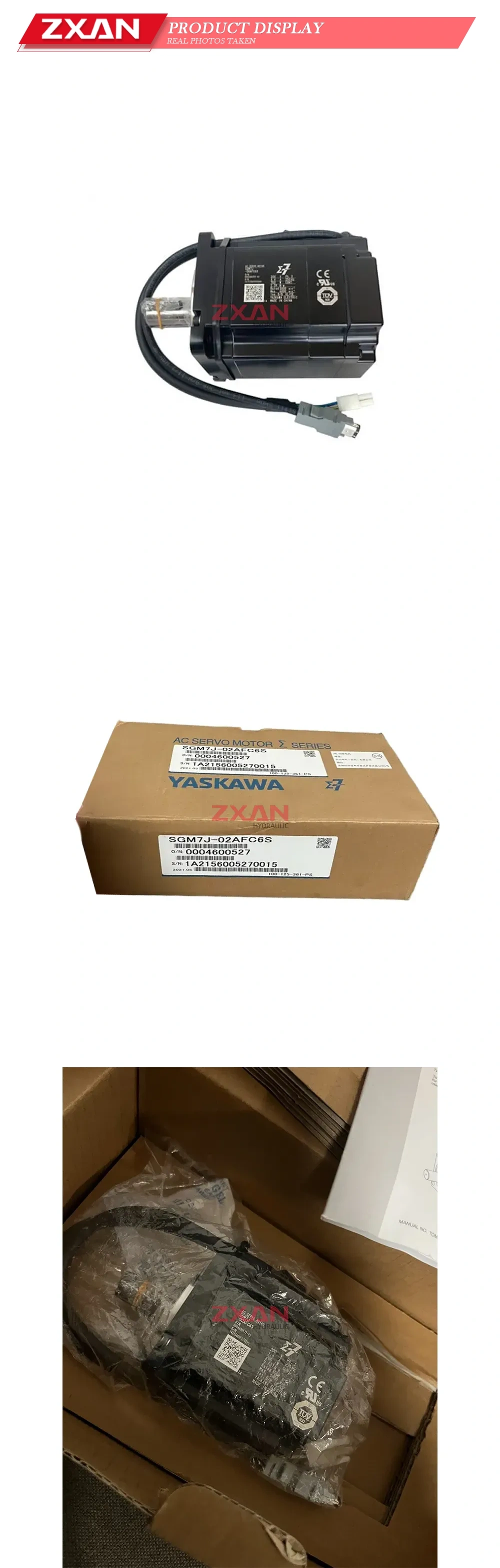 YASKAWA SGM7J-02AFC6S Description