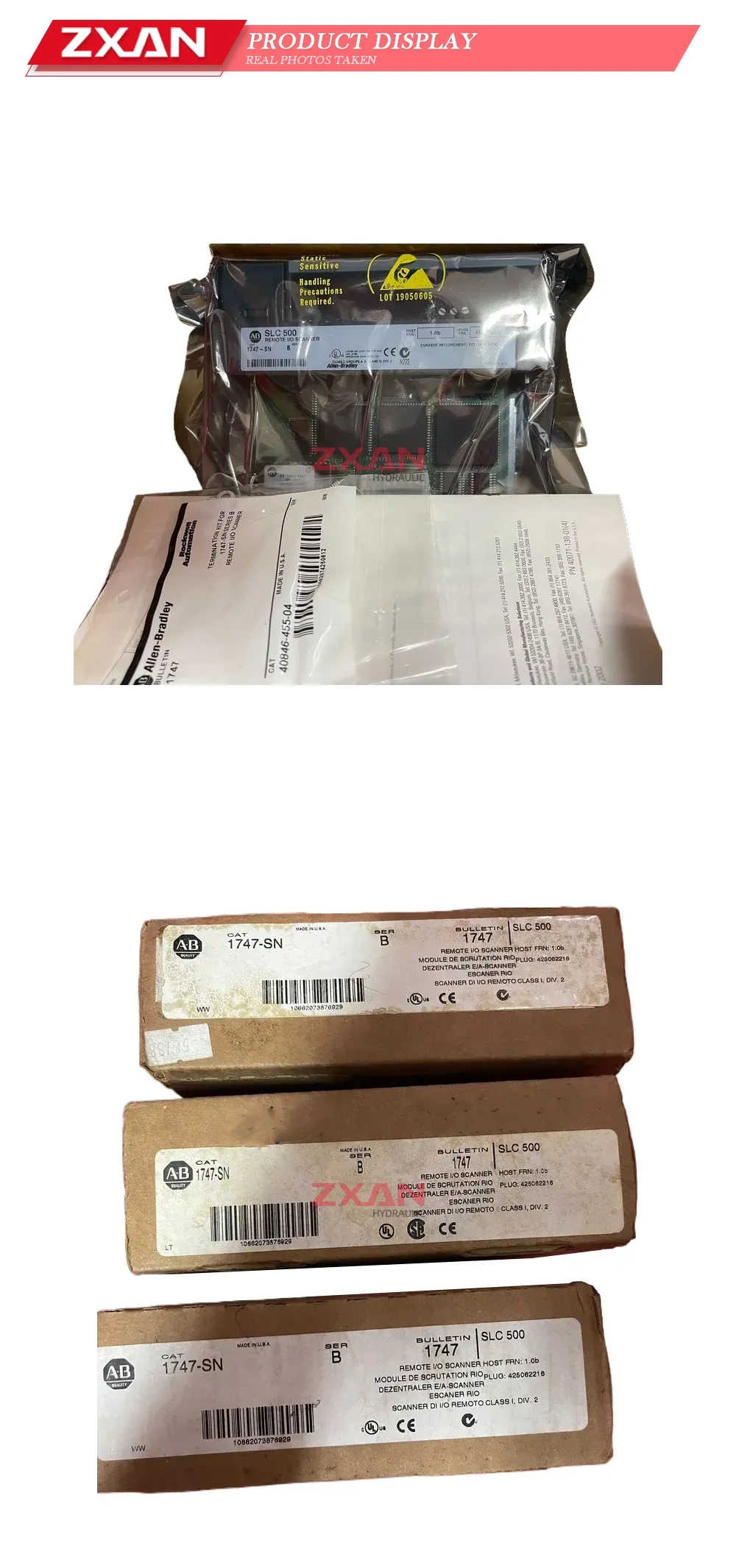 Allen-Bradley 1747-SN Remote I/O Scanner Description