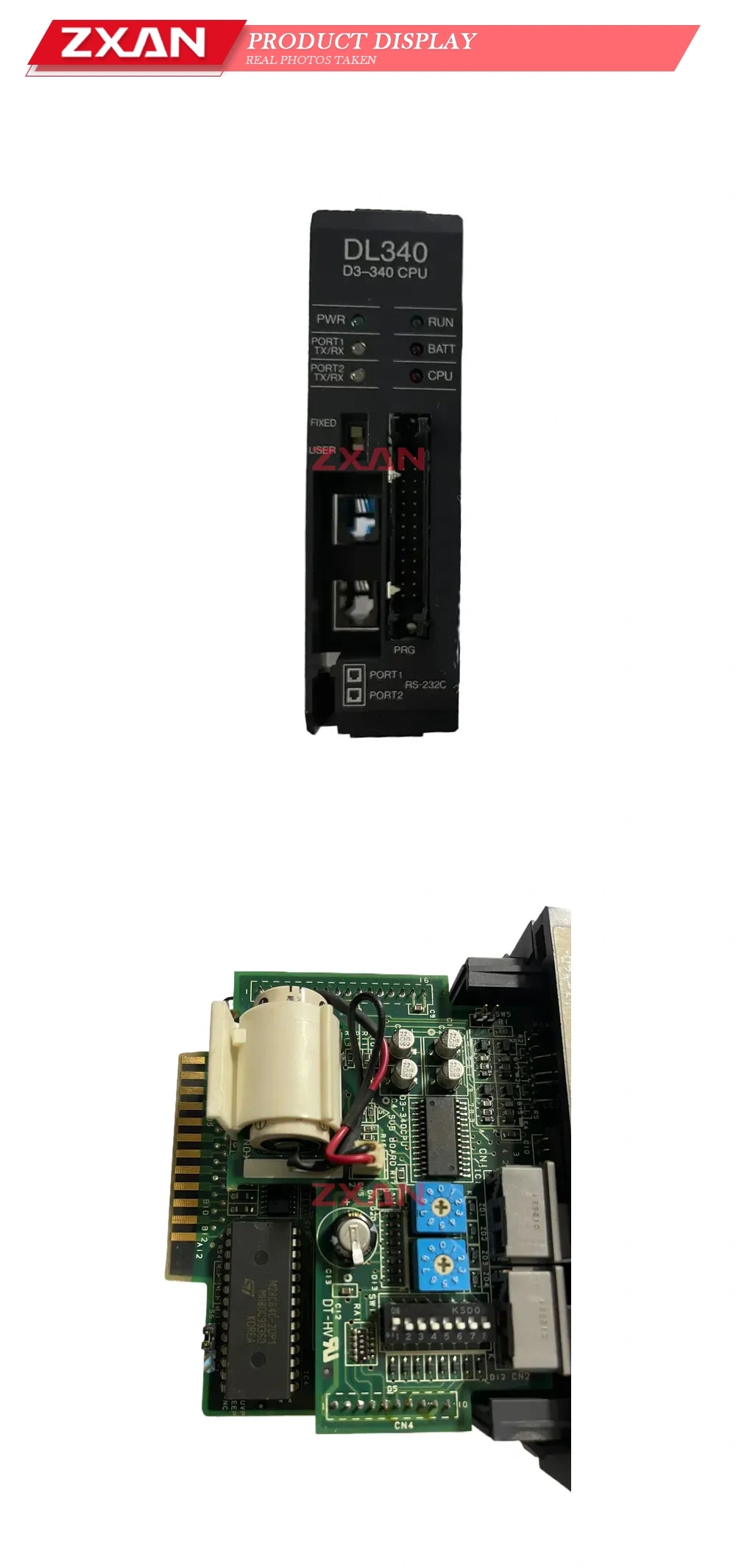 AutomationDirect DL340 PLC CPU Module Description