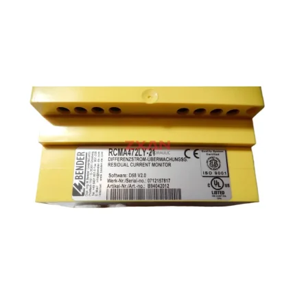 BENDER RCMA472LY-21 Residual Current Monitor