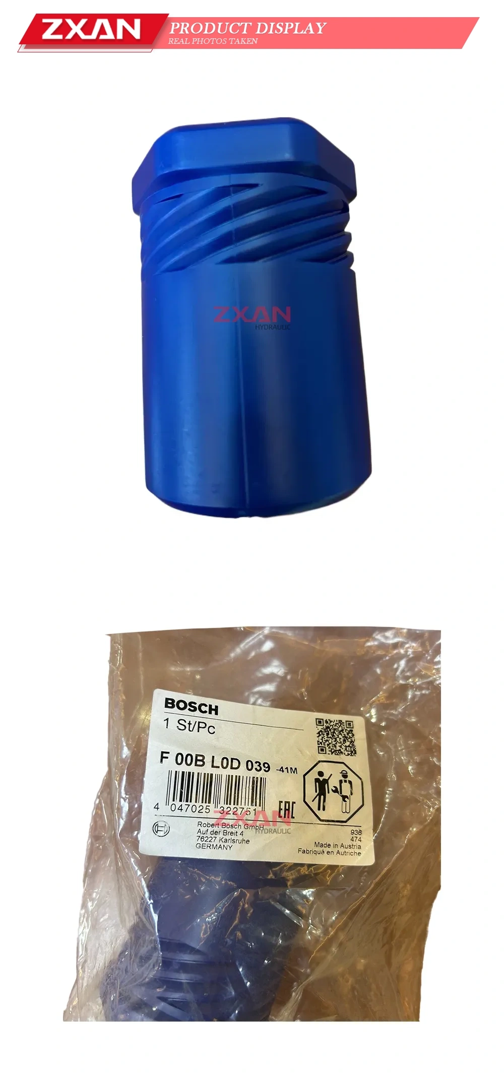 Bosch F 00B L0D 039 Diesel Injection Pump Delivery Valve Holder Description