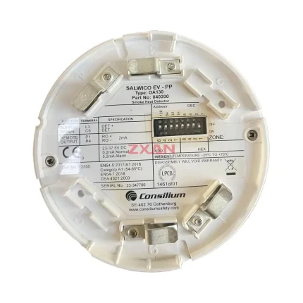 Consilium SALWICO EV-PP OA130 Smoke Heat Detector
