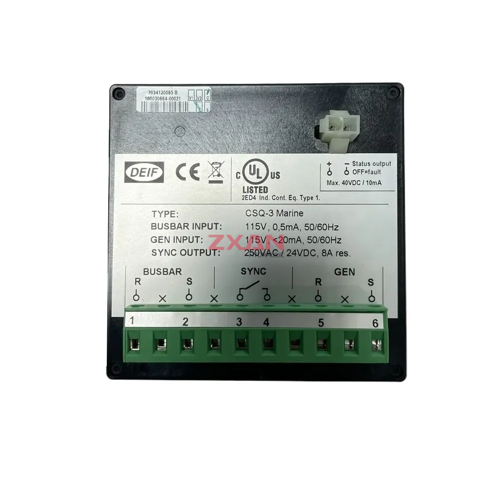 DEIF CSQ-3 Marine Synchroscope-img1 DEIF CSQ-3 Marine Synchroscope