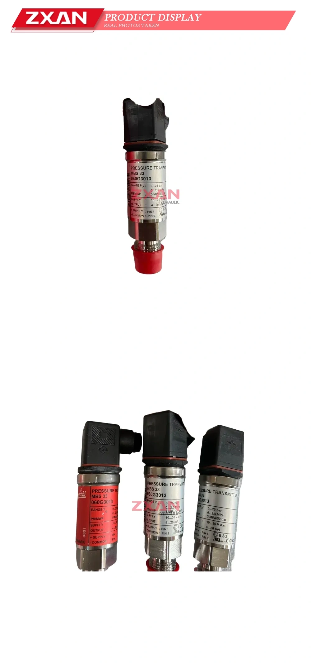 Danfoss MBS 33 (060G3013) Pressure Transmitter Description