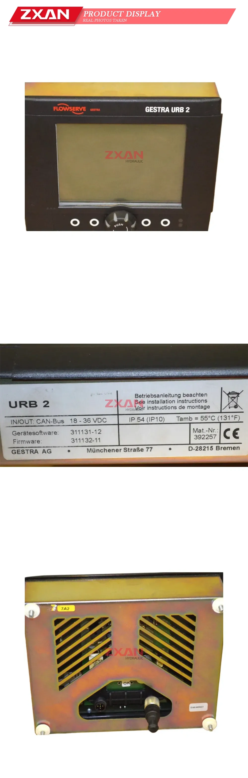 Flowserve Gestra URB 2 Electronic Control Unit Description