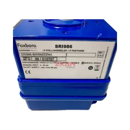 Foxboro SRI986-BIDS6ZZZNA I-P Positioner
