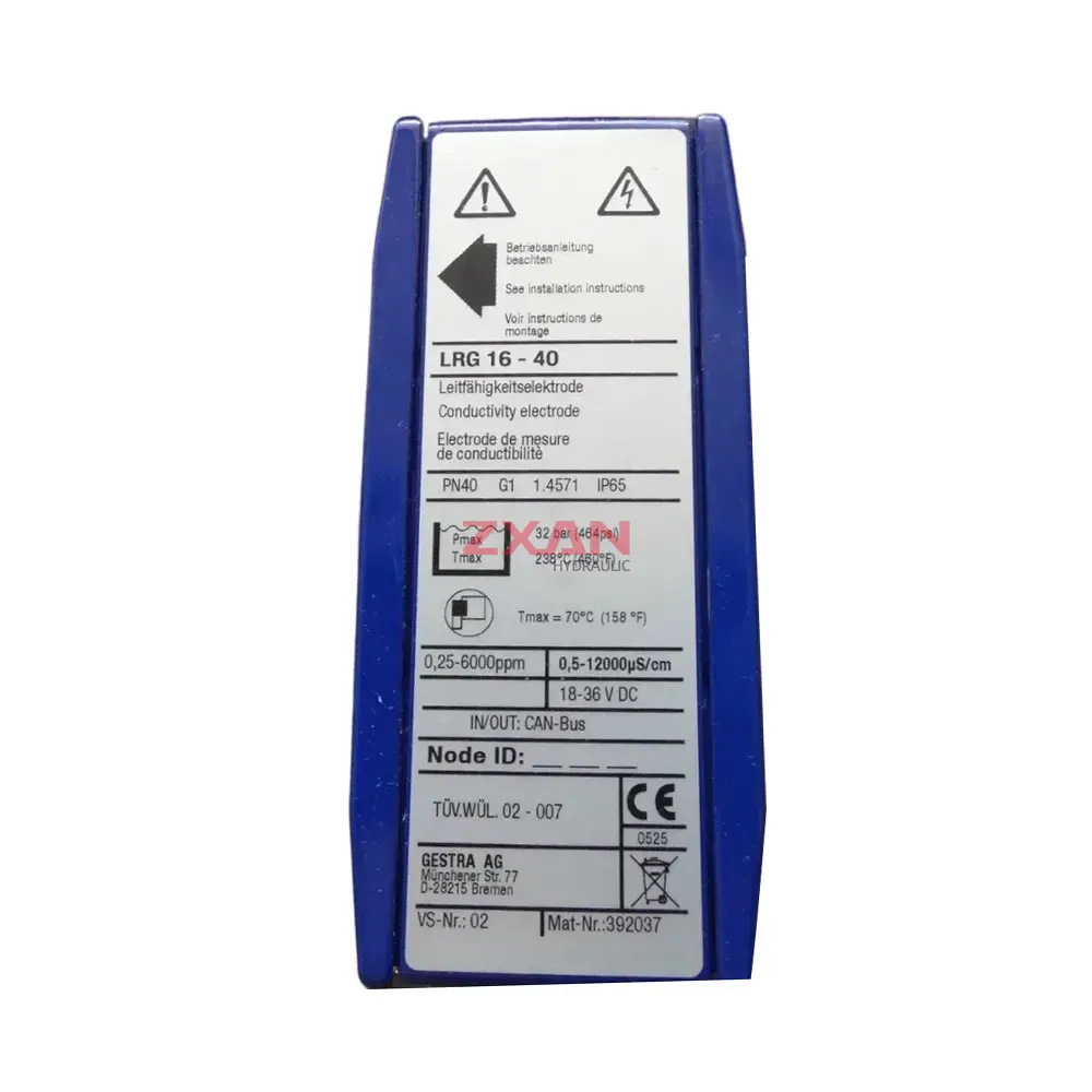 GESTRA - Flowserve LRG 16-40 Conductivity Electrode-img1 GESTRA / Flowserve LRG 16-40 Conductivity Electrode