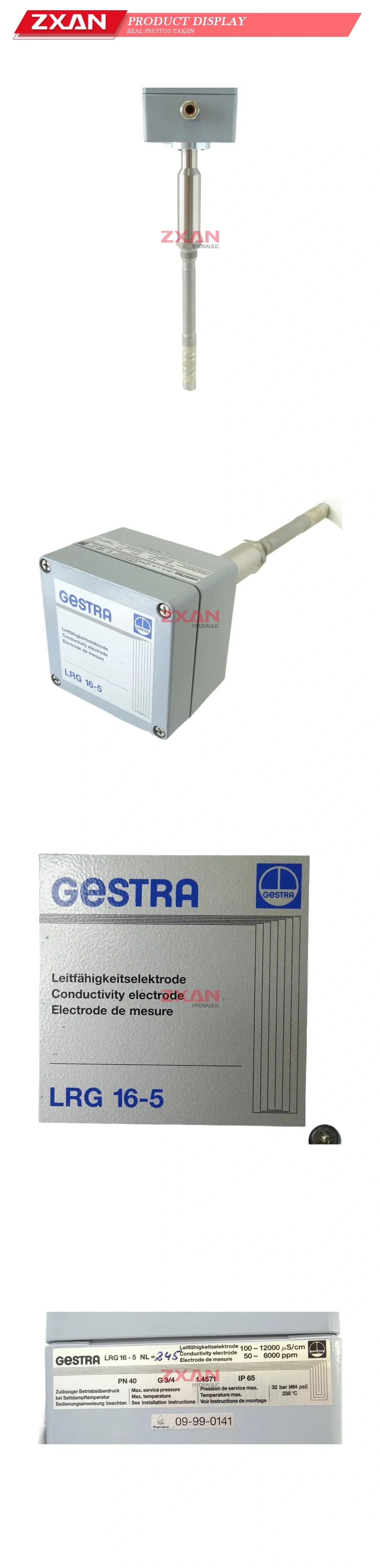 GESTRA LRG 16-5 Conductivity electrode Description