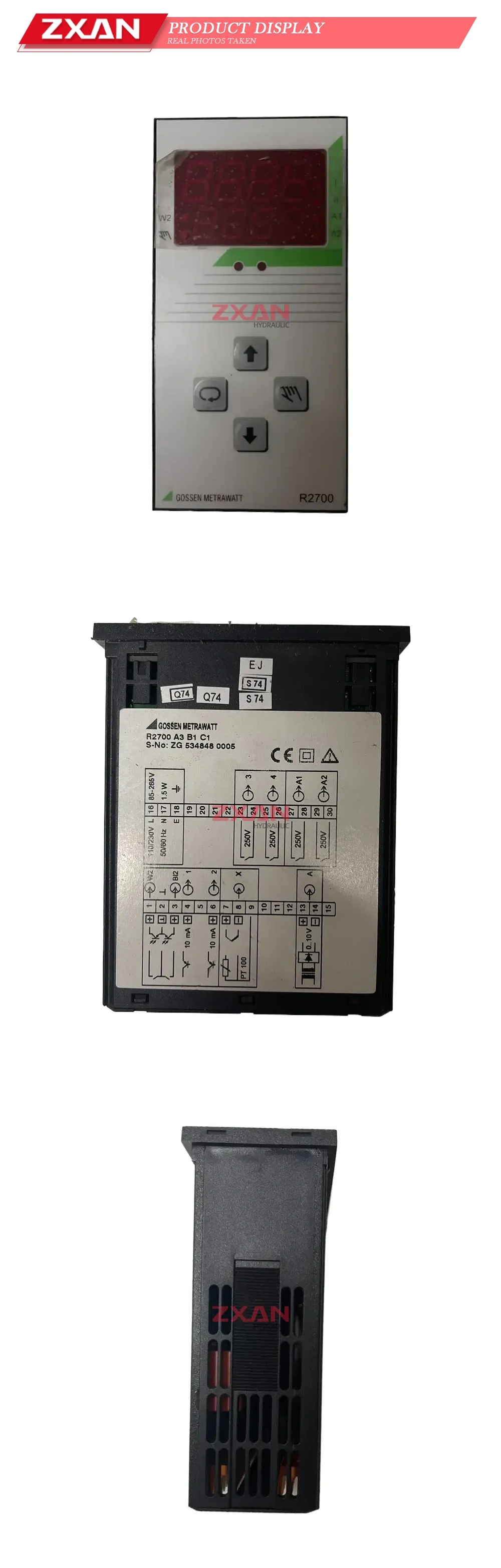 GOSSEN METRAWATT R2700 A3 B1 C1 Digital Panel Meter / Process Controller Description
