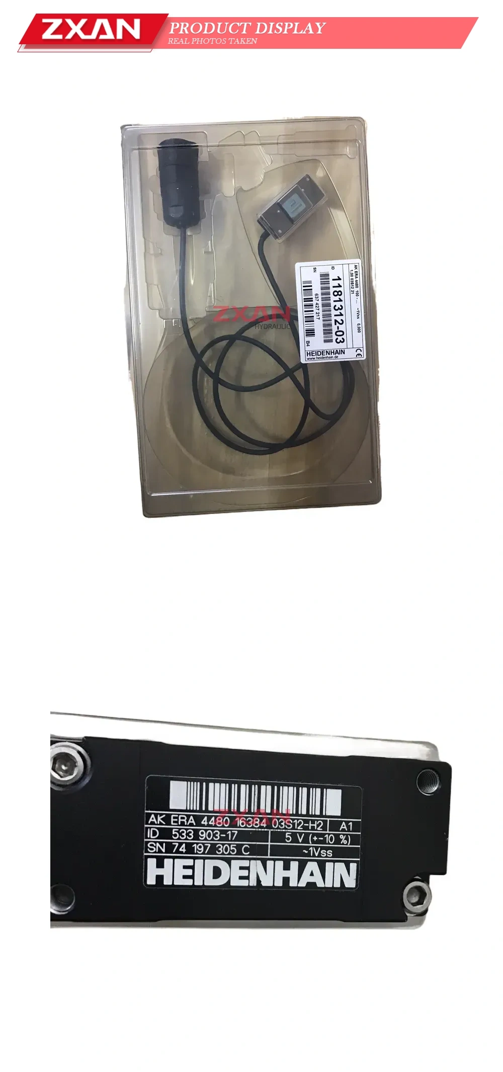 HEIDENHAIN AK ERA 4480 16384 03S12-H2 Modular Angle Encoder Scanning Unit Description
