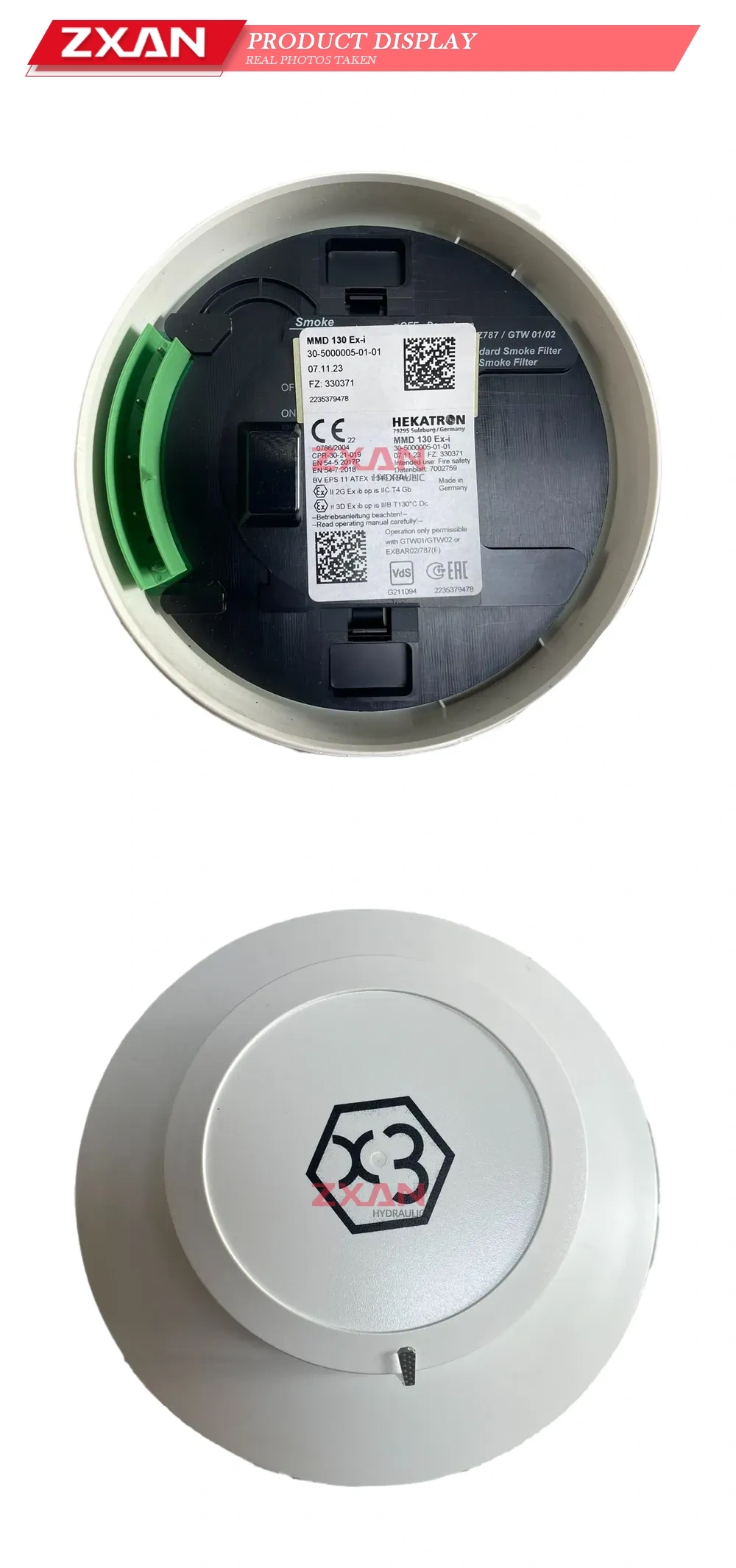 HEKATRON MMD 130 Ex-i Explosion-proof Smoke Detector Description