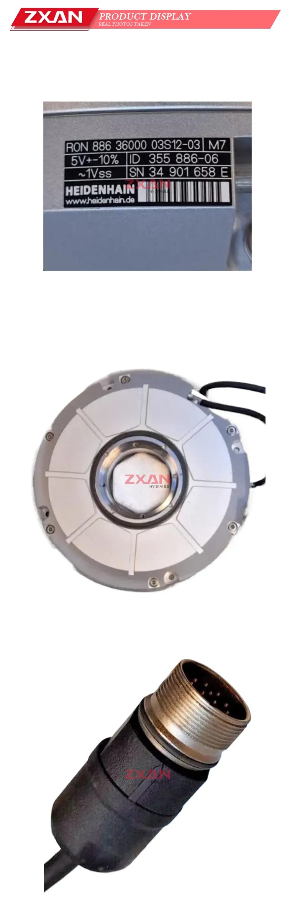 Heidenhain RON 886 36000 03S12-03 Angle Encoder Description