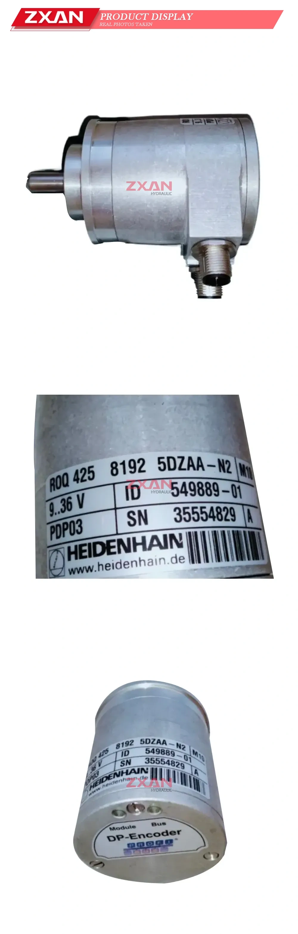 Heidenhain ROQ 425 8192 5DZAA-N2 Absolute Rotary Encoder Description