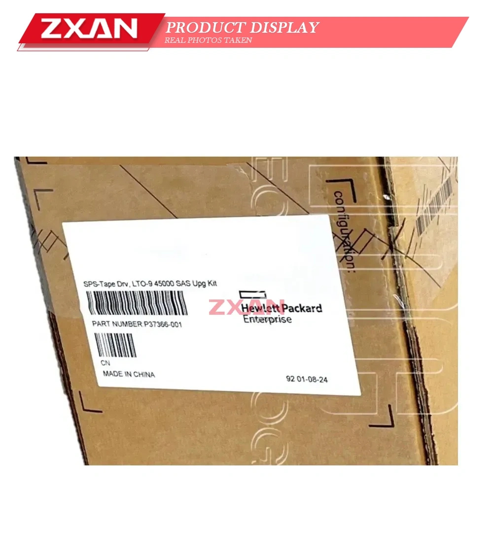 Hewlett Packard Enterprise P37366-001 LTO-9 Tape Drive Upgrade Kit Description