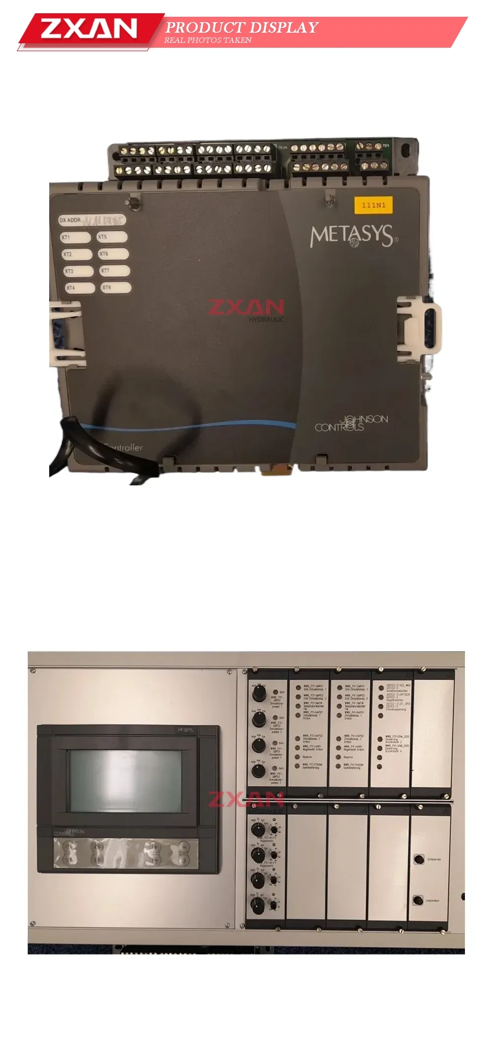 Johnson Controls Metasys Building Automation Controller and Control Panel Description