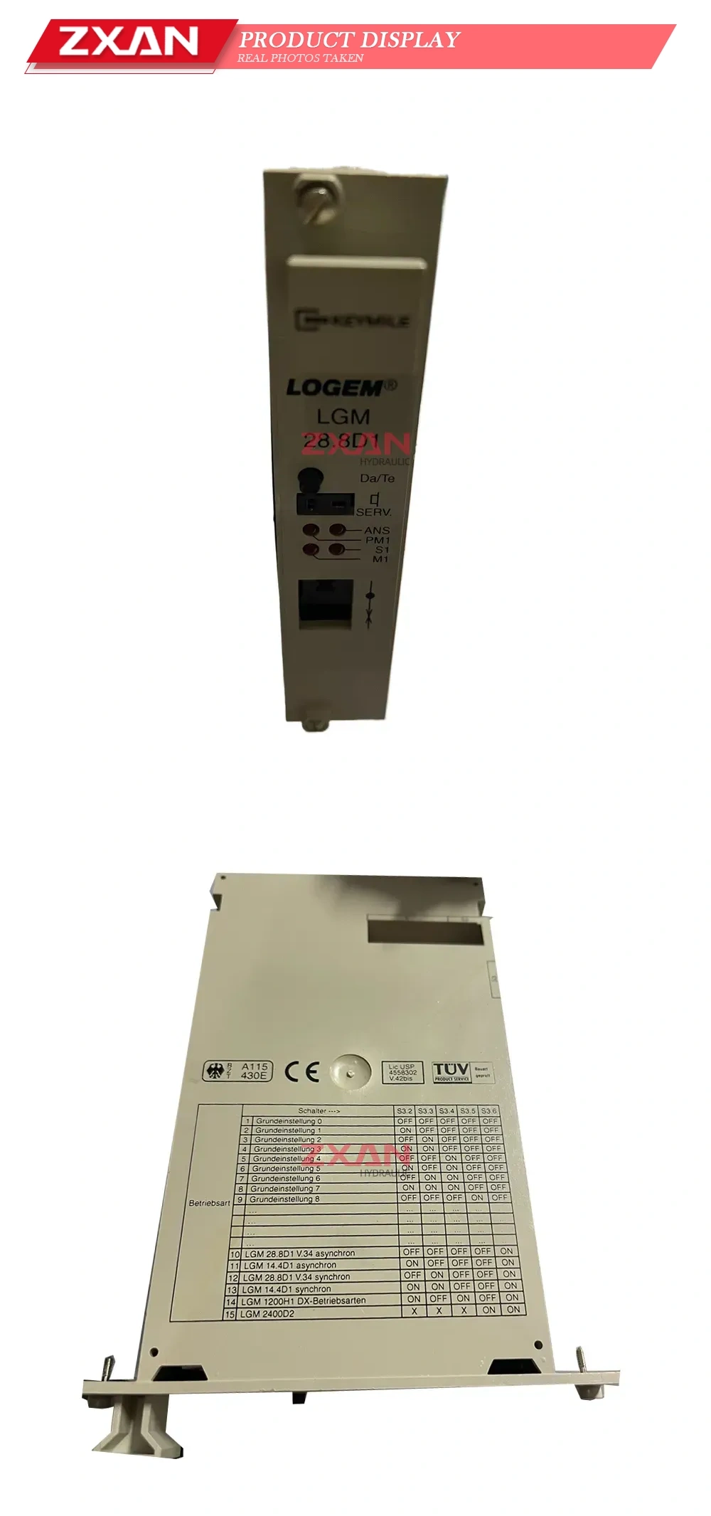 Keymile LGM 28.8D1 Telecommunications Interface Module Description