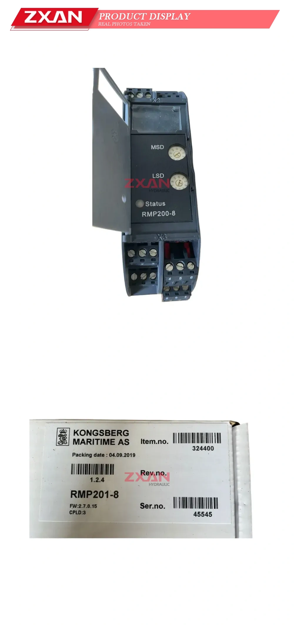 Kongsberg Maritime RMP201-8 Industrial Control Module Description