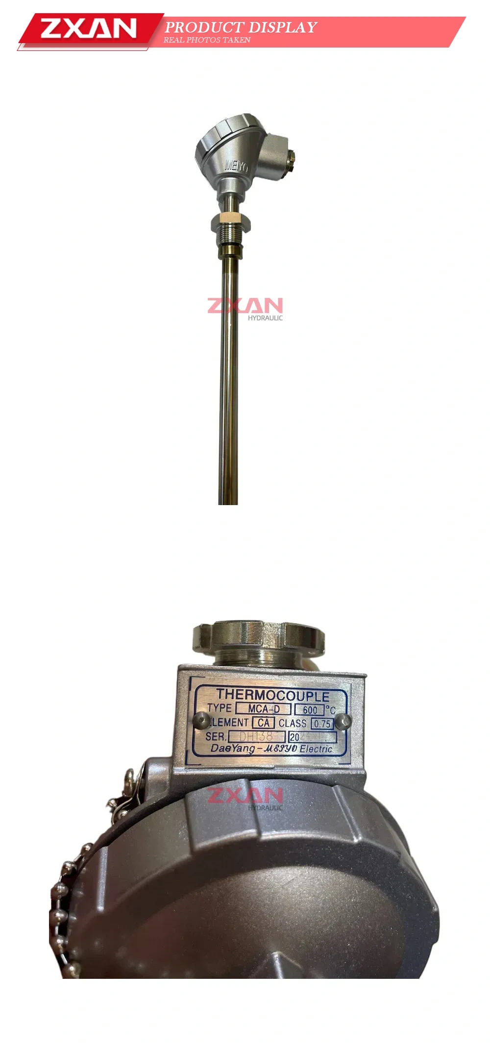 MEIYO MCA-D Thermocouple Description