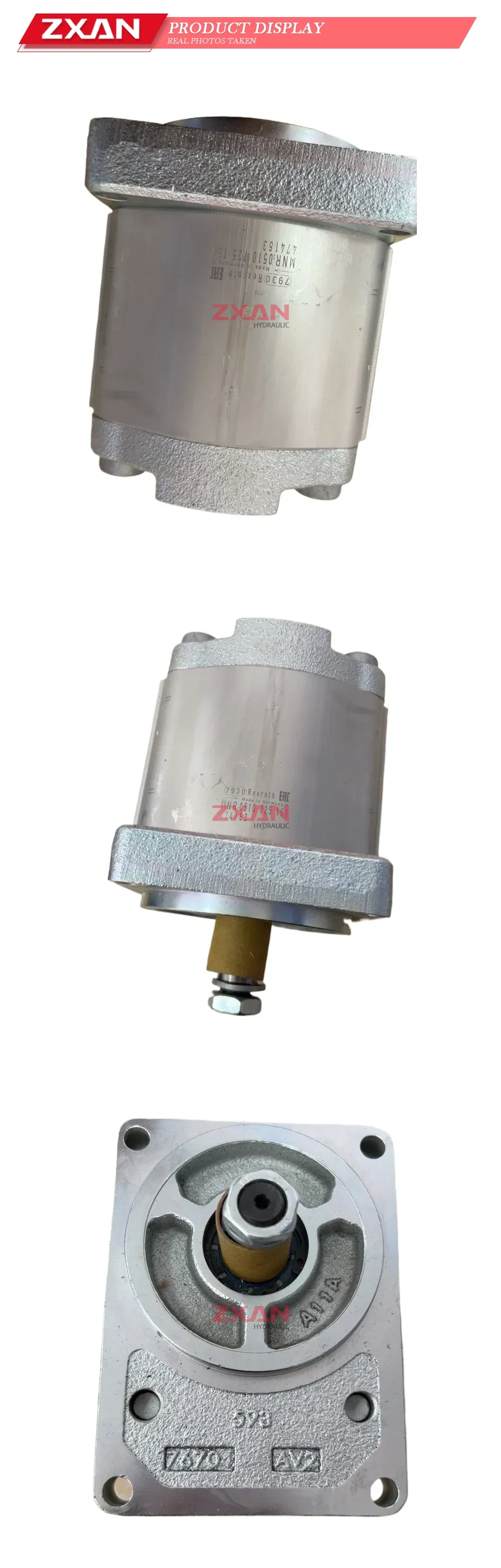 Rexroth 0510 725 168 Hydraulic Gear Pump Description