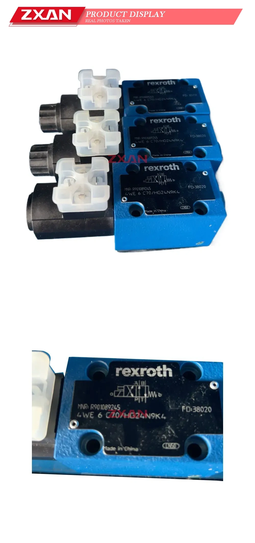 Rexroth 4WE 6 C70/HG24N9K4 Hydraulic Directional Valve Description