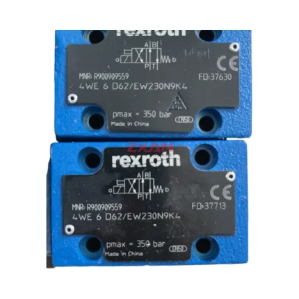 Rexroth 4WE 6 D62/EW230N9K4 Hydraulic Directional Control Valve