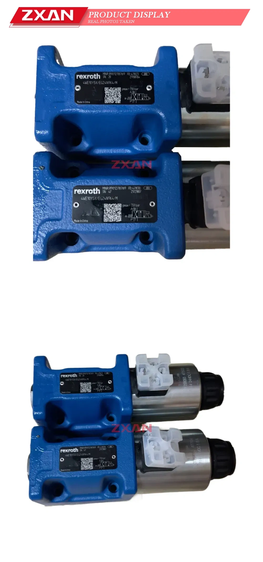 Rexroth 4WE10Y5X/EG24N9K4/M Hydraulic Directional Control Valve Description