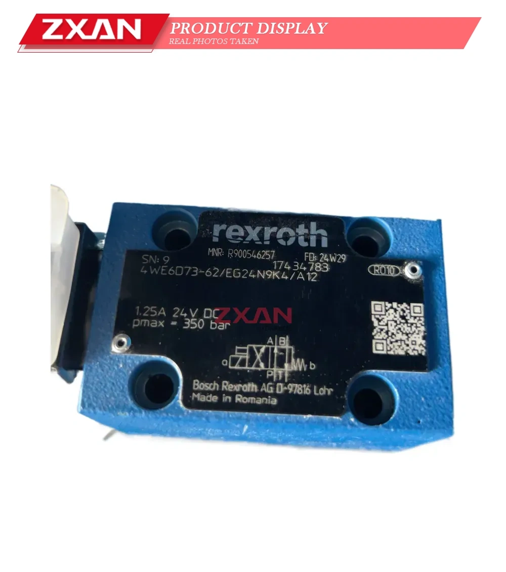 Rexroth 4WE6D73-62/EG24N9K4/A12 Hydraulic Directional Control Valve Description