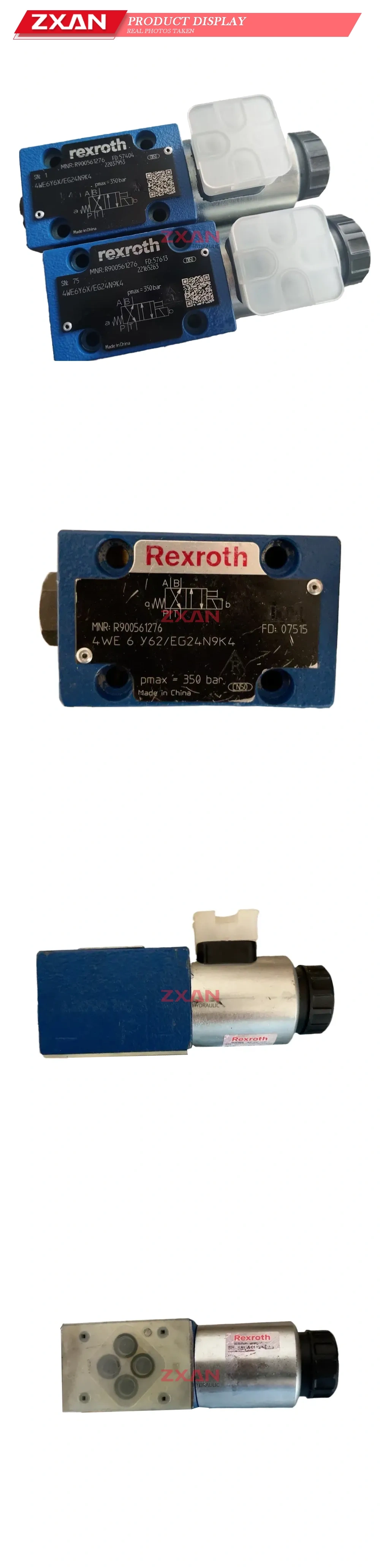 Rexroth 4WE6Y6X/EG24N9K4 Hydraulic Directional Control Valve Description