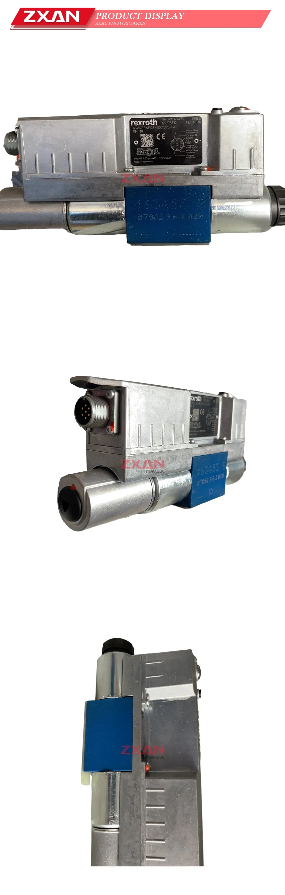 Rexroth 4WREE6E08-30/V/24A1 Proportional Directional Control Valve Description