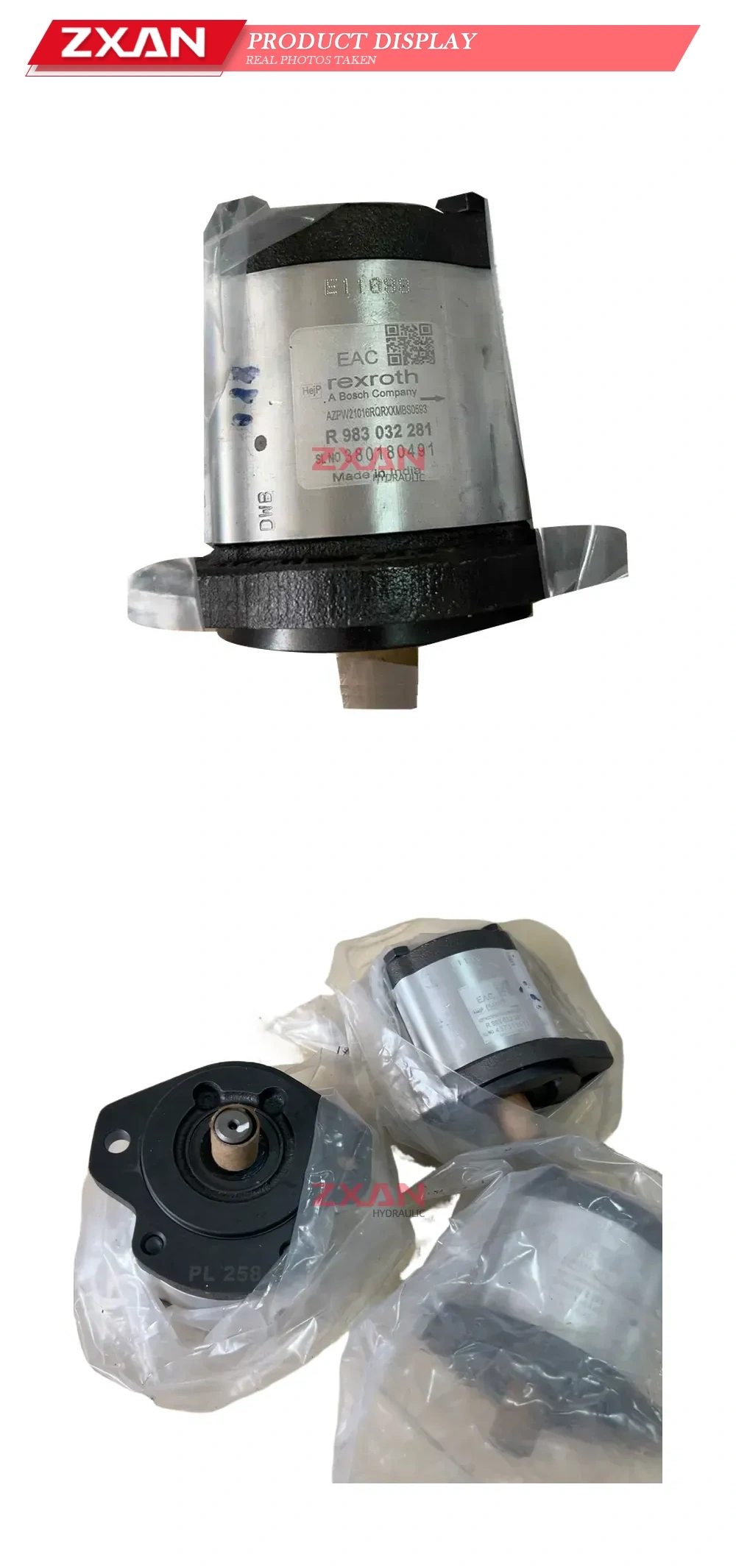 Rexroth AZPW21016RQRXXMBS0593 Hydraulic Gear Pump Description