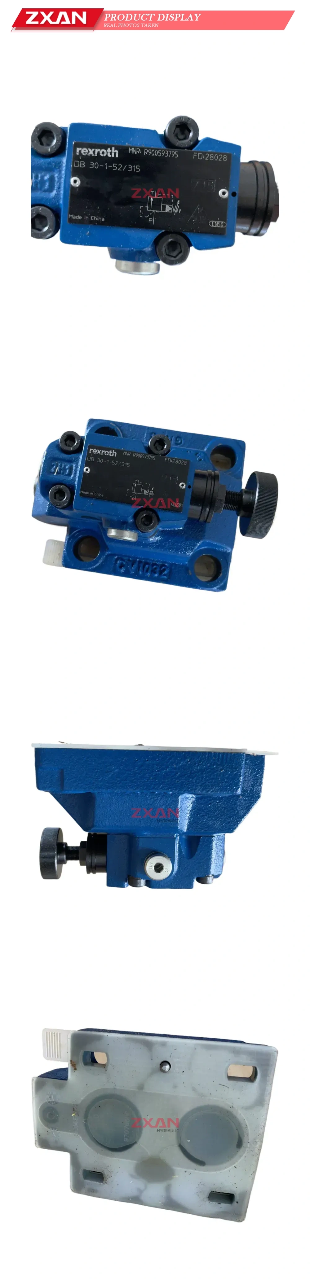 Rexroth DB 30-1-52/315 Hydraulic Pressure Relief Valve Description