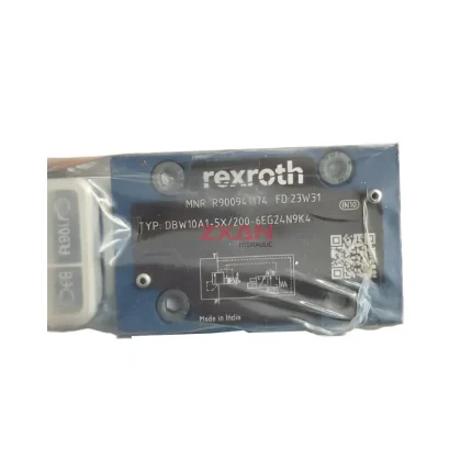 Rexroth DBW10A1-5X/200-6EG24N9K4 Hydraulic Pilot Operated Pressure Relief Valve