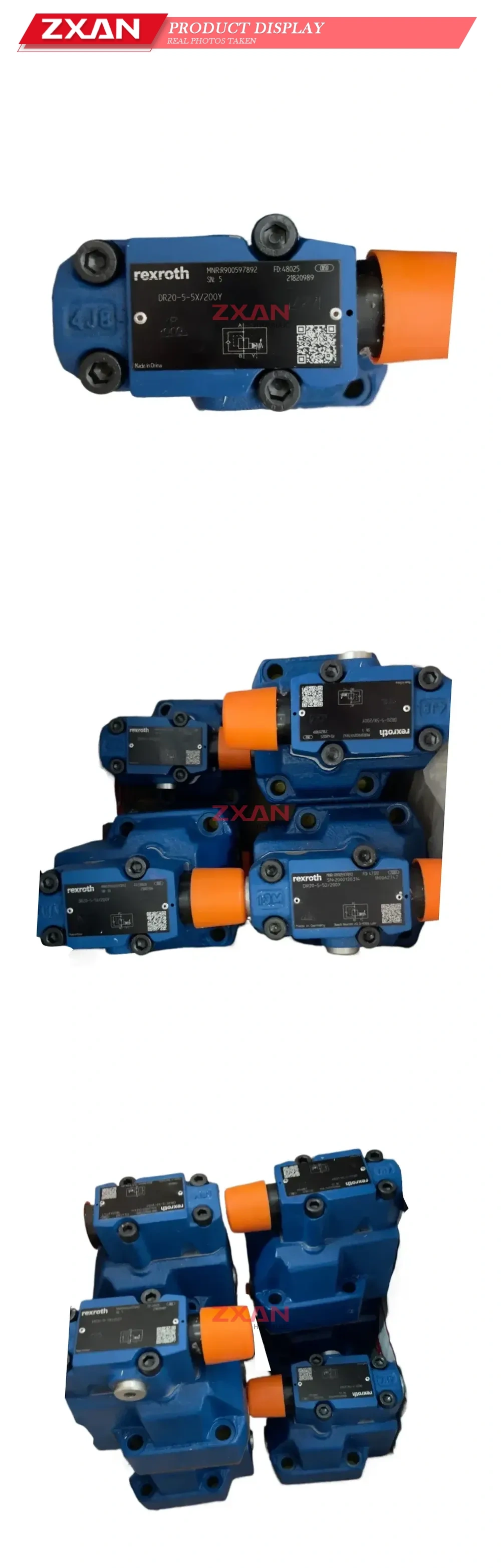 Rexroth DR20-5-5X/200Y Hydraulic Pressure Reducing Valve Description