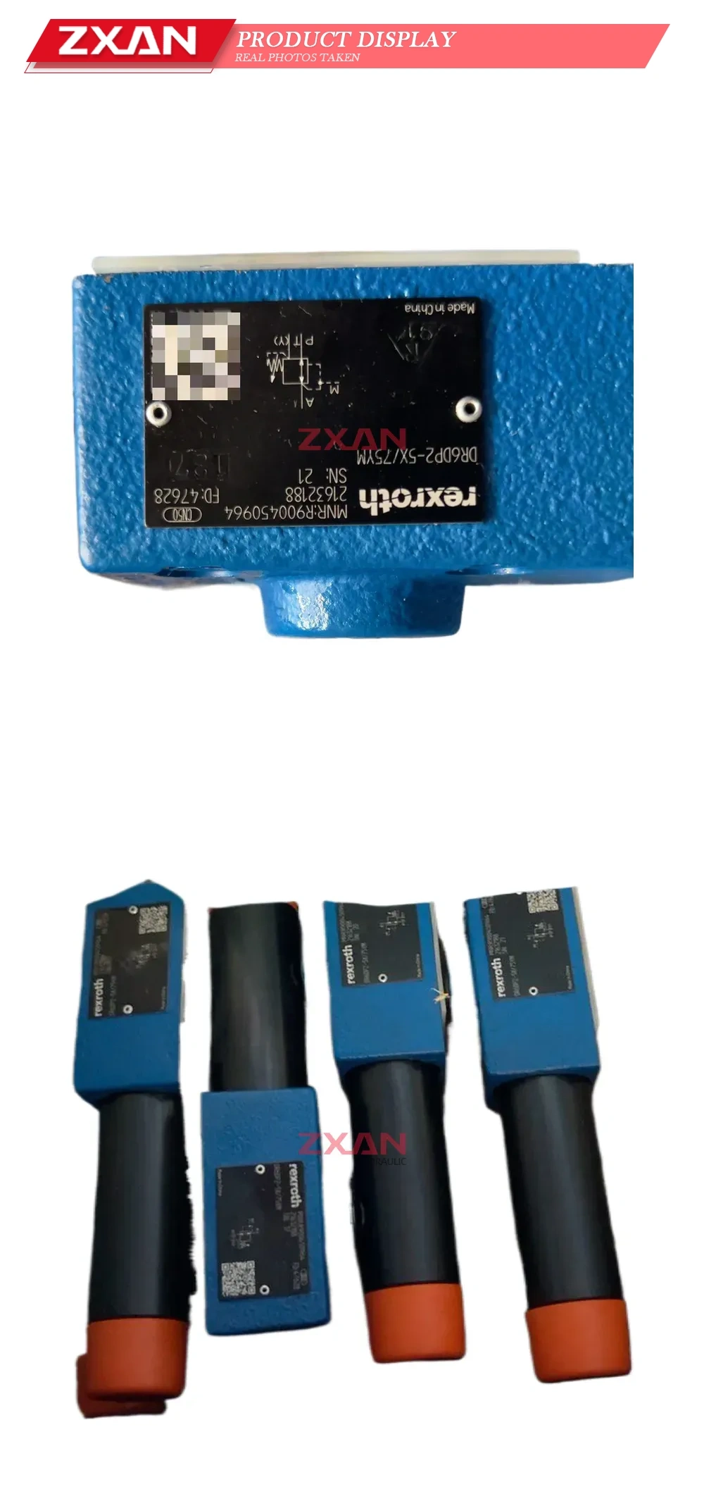 Rexroth DR6DP2-5X/75YM Hydraulic Pressure Reducing Valve Description