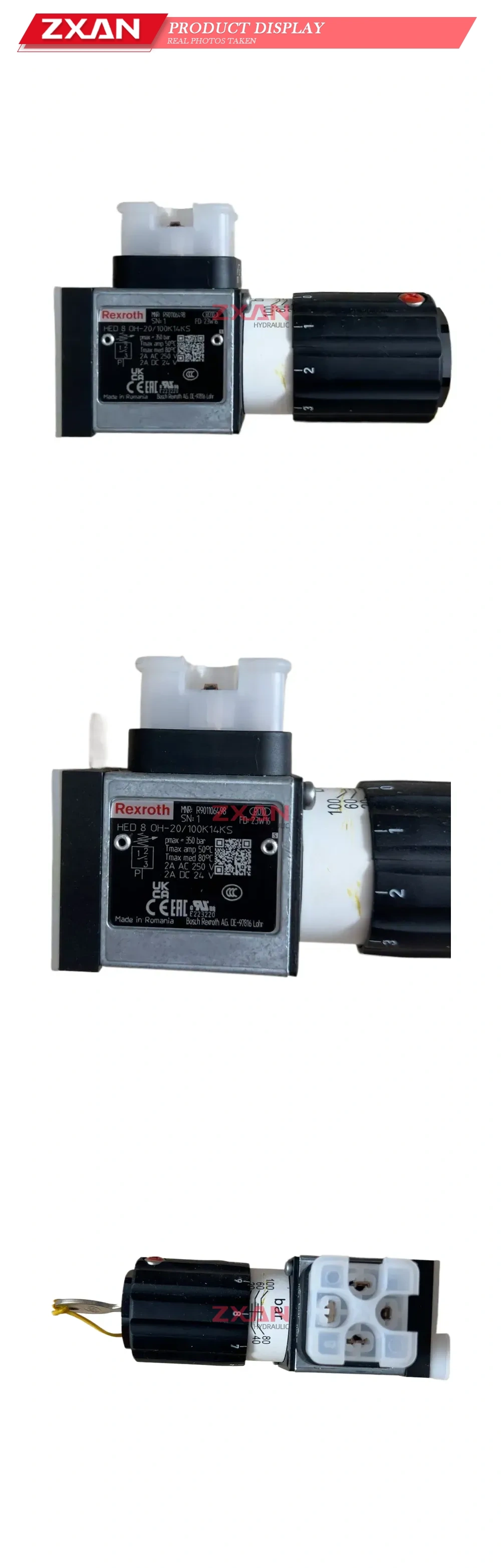 Rexroth HED 8 OH-20/100K14KS Pressure Switch Description