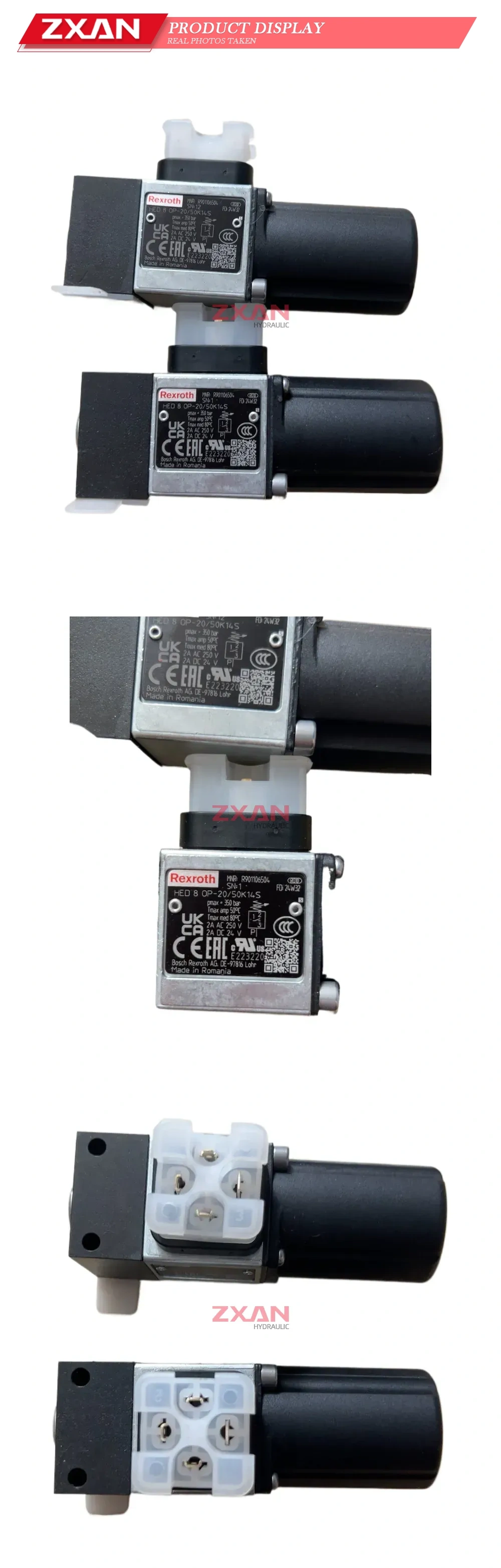 Rexroth HED 8 OP-20/50K14S Hydraulic Pressure Switch Description