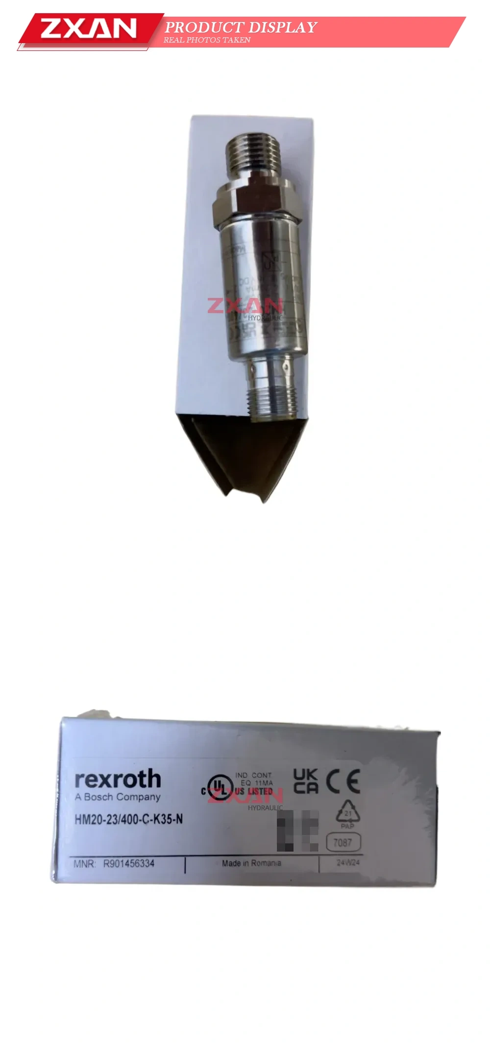 Rexroth HM20-23/400-C-K35-N Pressure Sensor Description