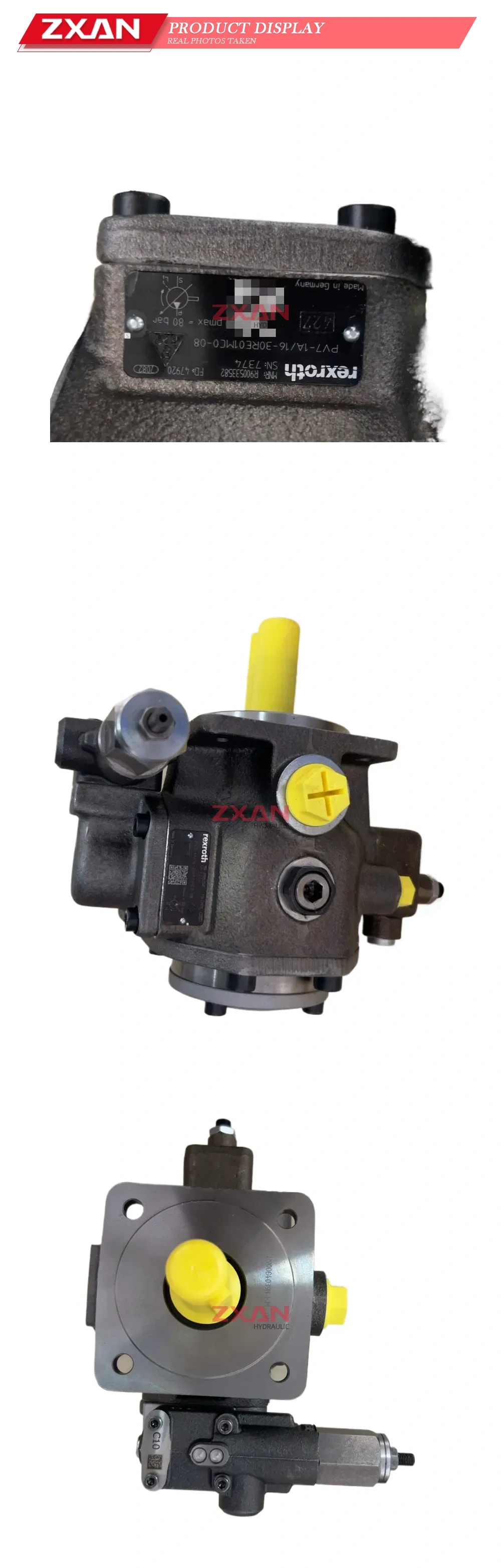 Rexroth PV7-1A/16-30RE01MC0-08 Hydraulic Vane Pump Description