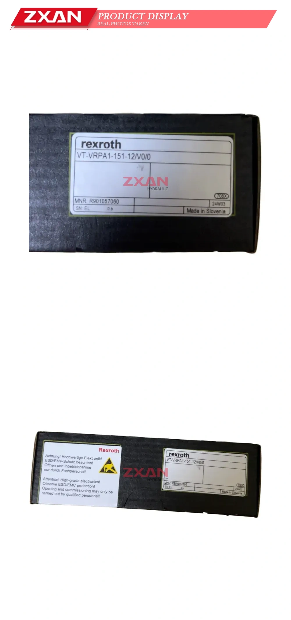 Rexroth VT-VRPA1-151-12/V0/0 Amplifier Card Description