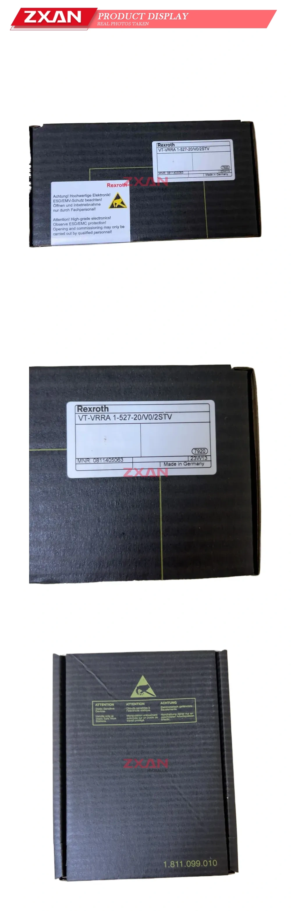 Rexroth VT-VRRA 1-527-20/V0/2STV Electronic Amplifier Card Description